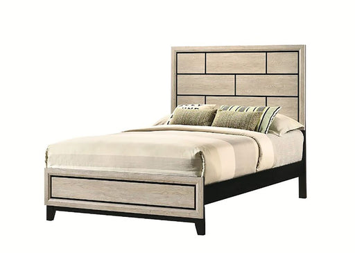 Crown Mark Furniture Akerson Full Panel Bed in Beige B4630-F image