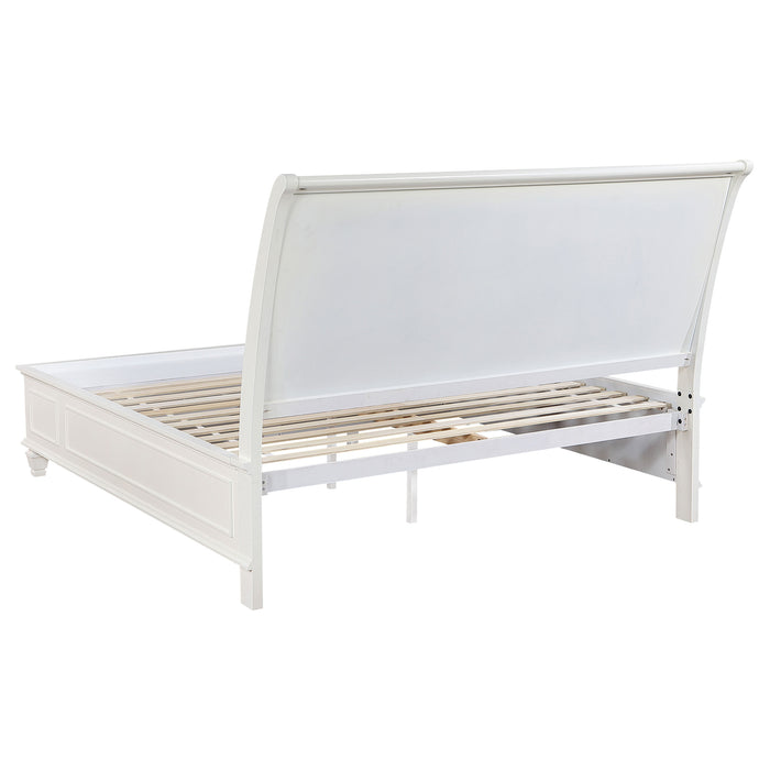 Sandy Beach Panel Platform Storage Bed