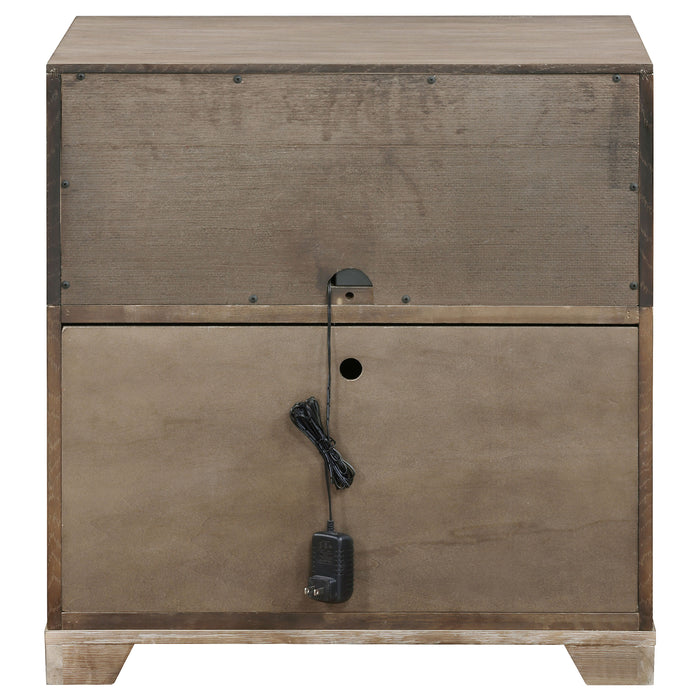 Kenora Nightstand with LED Lighting