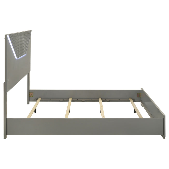 Ives Panel Bed with LED Lighting