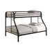 Morgan Twin Over Full Bunk Bed Black image