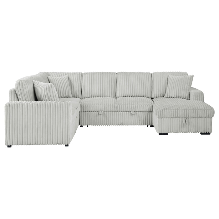 Devonshire Pull-Out Sleeper Sectional Sofa
