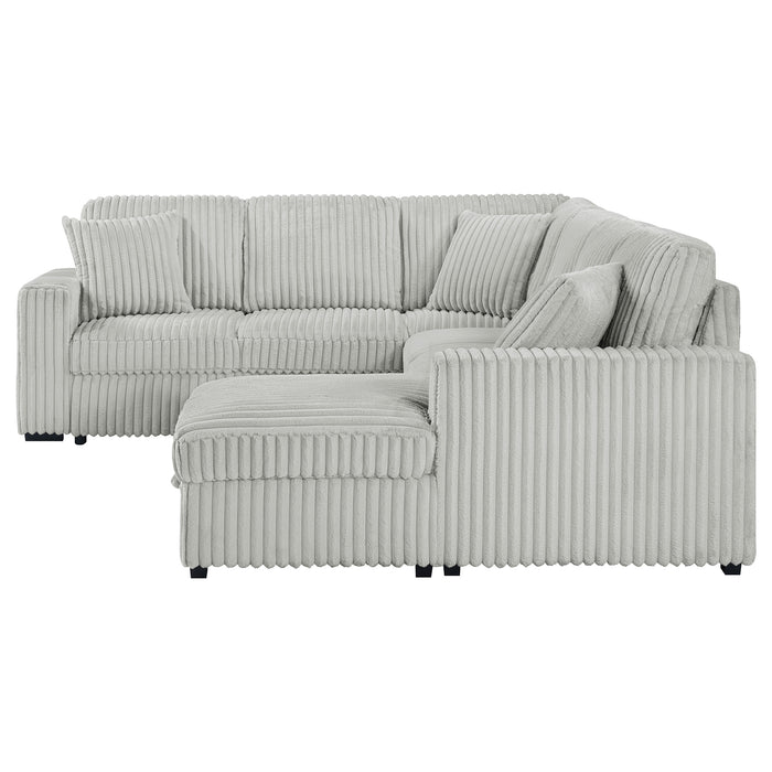 Devonshire Pull-Out Sleeper Sectional Sofa