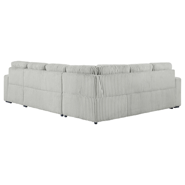 Devonshire Pull-Out Sleeper Sectional Sofa