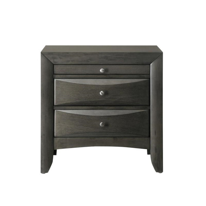 Crown Mark Emily Nightstand in Grey image