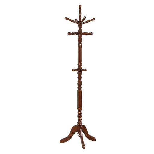 Achelle Coat Rack with 11 Hooks Tobacco image