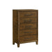 Ballard 5 Drawer Chest-Walnut