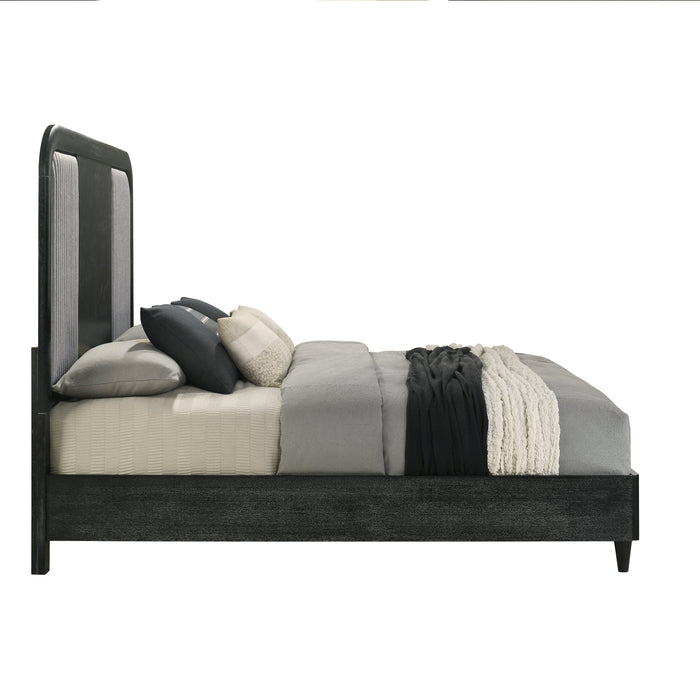 Skyline 6/6-6/0 Ek/Wk Headboard, Footboard & Slat Kit-Onyx
