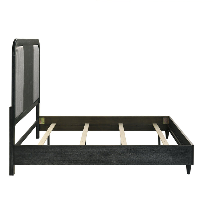 Skyline 6/6-6/0 Ek/Wk Headboard, Footboard & Slat Kit-Onyx
