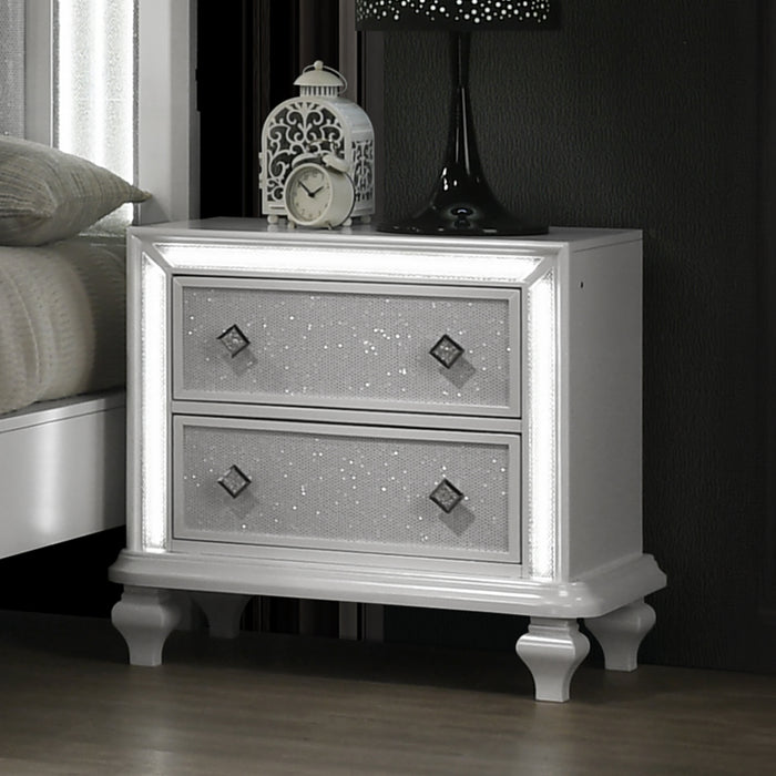 Stardust Nightstand-White