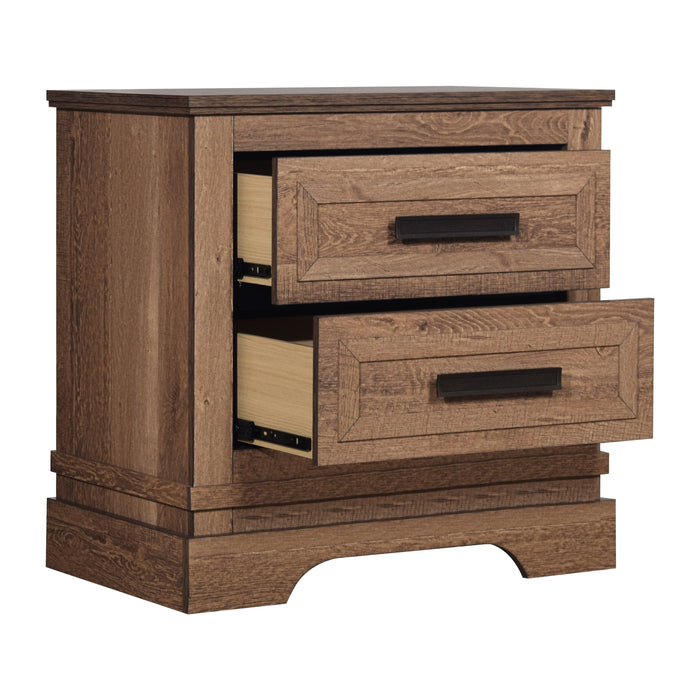 Coventry Hall Nightstand-Pecan