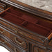 Bella Notte Dresser- Mahogany Brown