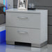 Sapphire Nightstand-White