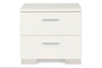 Sapphire Nightstand-White