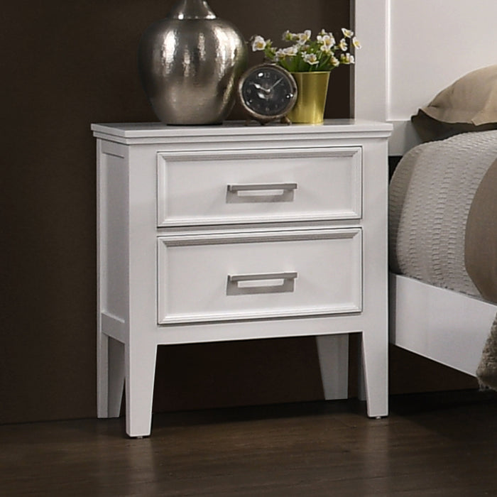 Andover Nightstand-White