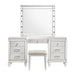 Valentino Dressing Table Mirror (Bulbs Not Included)-White