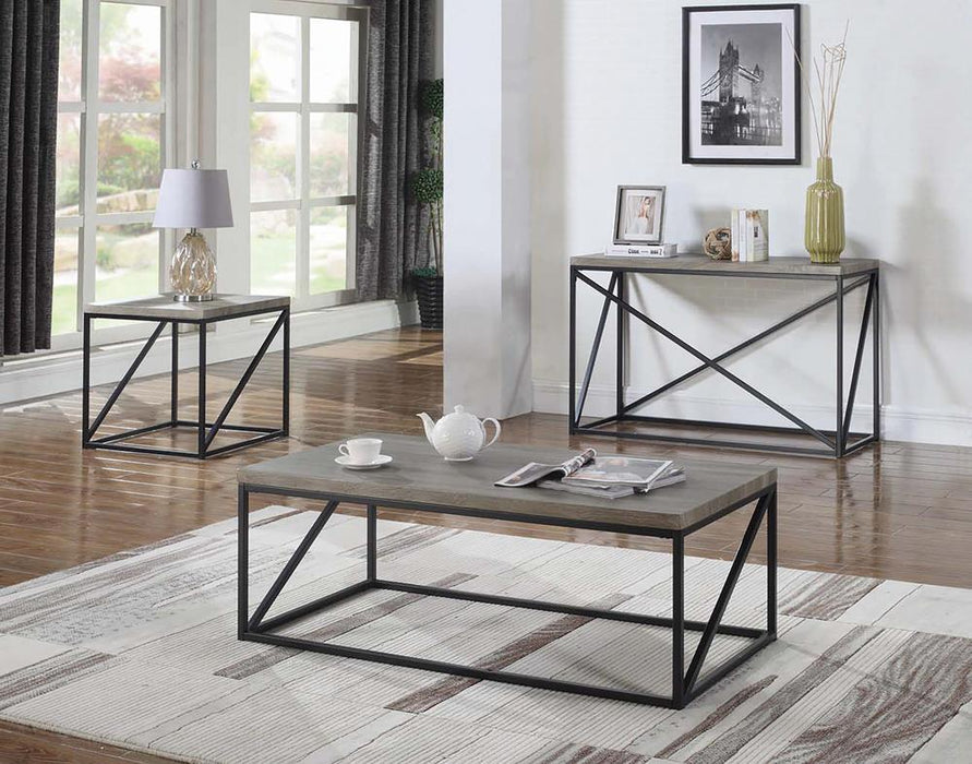 Birdie Rectangular Sofa Table Sonoma Grey