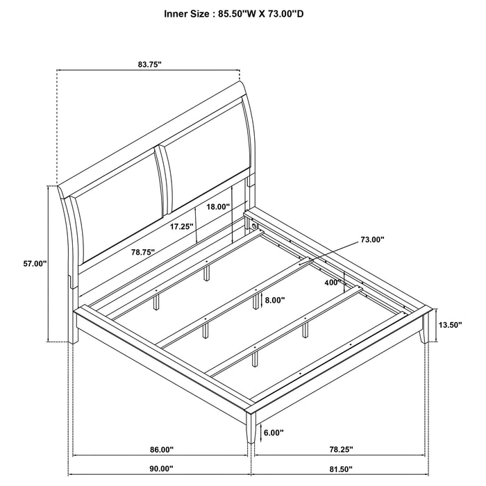 Bexhill 5 Pc Bedroom Set