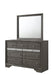 REGATA BEDROOM MIRROR GREY image