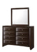 EMILY DRESSER 8 DRAWERS DARK CHERRY image