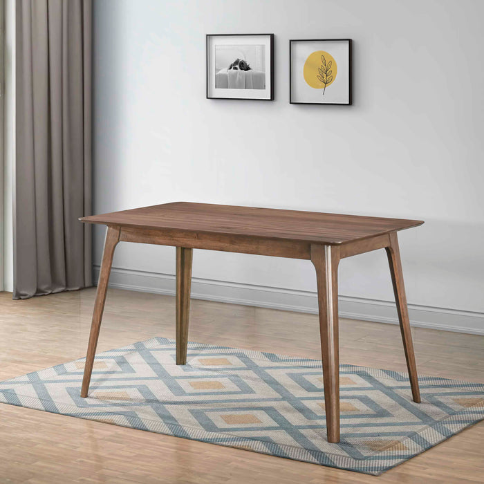 Oscar Wood Counter Height Table-Walnut