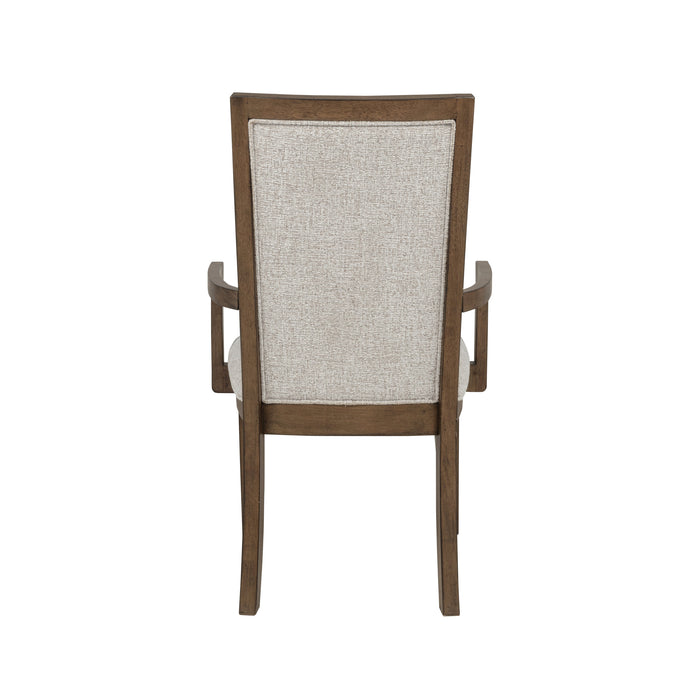 Mariana Upholstered Arm Chair (2 Per Carton)-Vintage Mocha