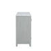 Fiona Marble Top Dining Buffet/Server-Mist Gray