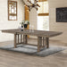 Harrisburg Dining Table Base-Walnut