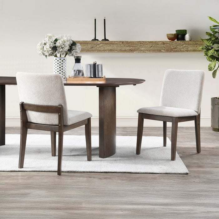 Kody Upholstered Dining Chair (2 Per Carton)-Cream