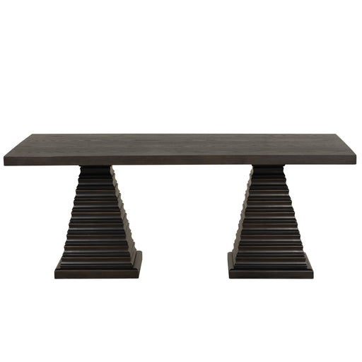 Plateau Rectangle Dining Top-Rustic Espresso