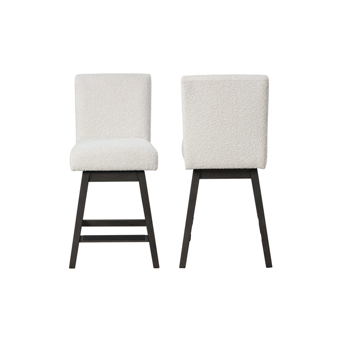 High Line Swivel Counter Chair (2 Per Carton) -White