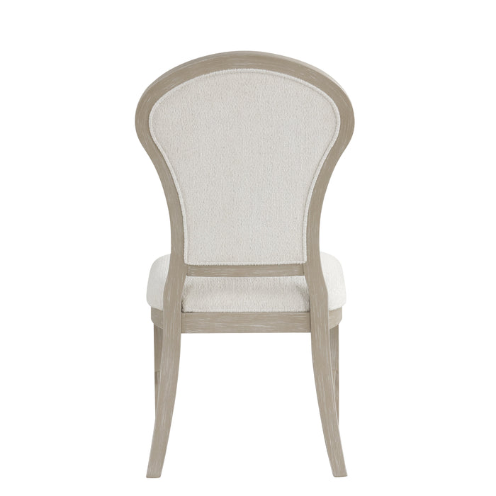 Gwendolyn Dining Side Chair (2 Per Carton)-Cerused Taupe