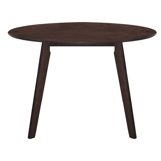 Tioga 47" Round Table-Brown Cherry