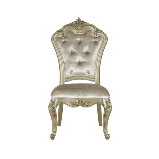 Monique Side Chair (2/Ctn)-Champagne