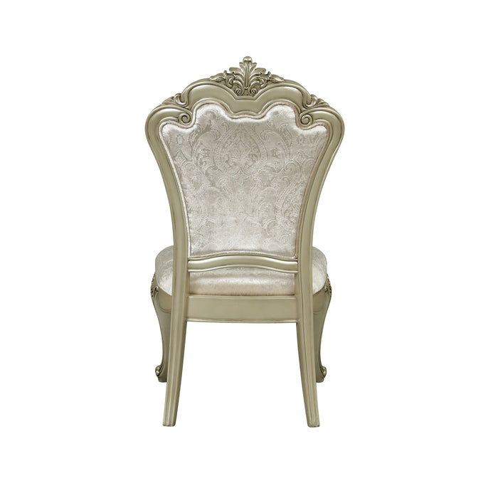 Monique Side Chair (2/Ctn)-Champagne