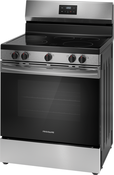 Frigidaire 30-in Glass Top 5 burners 5.3-cu ft