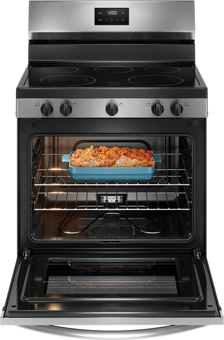 Frigidaire 30-in Glass Top 5 burners 5.3-cu ft