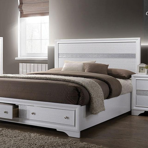 Chrissy White E.King Bed image