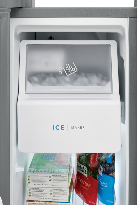 Frigidaire 25.6-cu ft Side-by-Side Refrigerator with Ice Maker, Water and Ice Dispenser