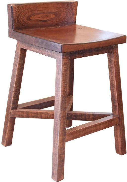 Pueblo 24" Stool in Brown (Set of 2) image