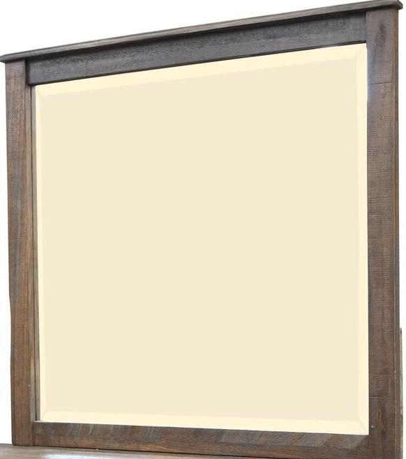 San Luis Mirror in Natural Wood image