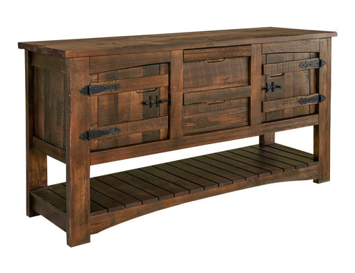 Mezcal Sofa Table w/2 Drawer and 2 Doors image