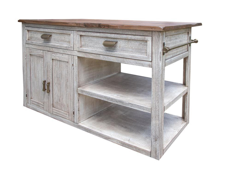 Sahara 2 Drawers, 2 Doors and 2 Shelves, Kitchen Island image