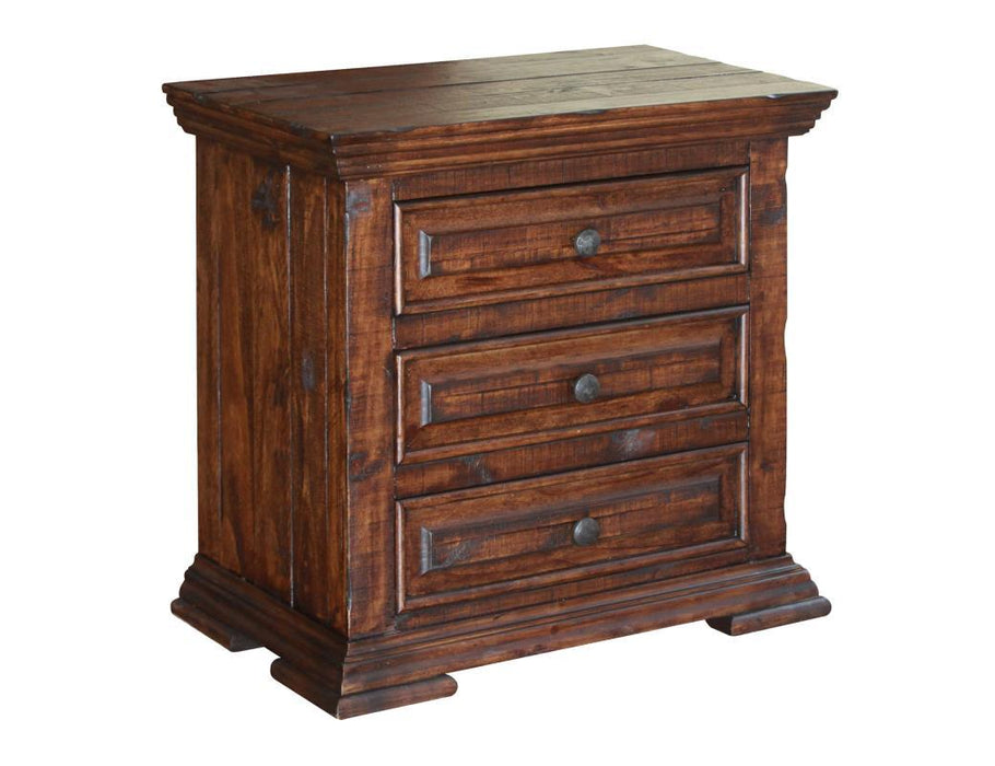 Terra 3 Drawer Nightstand image