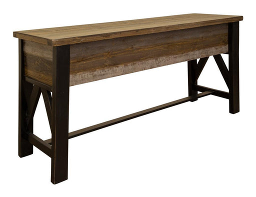 Loft Brown Counter Height Sofa Table* image