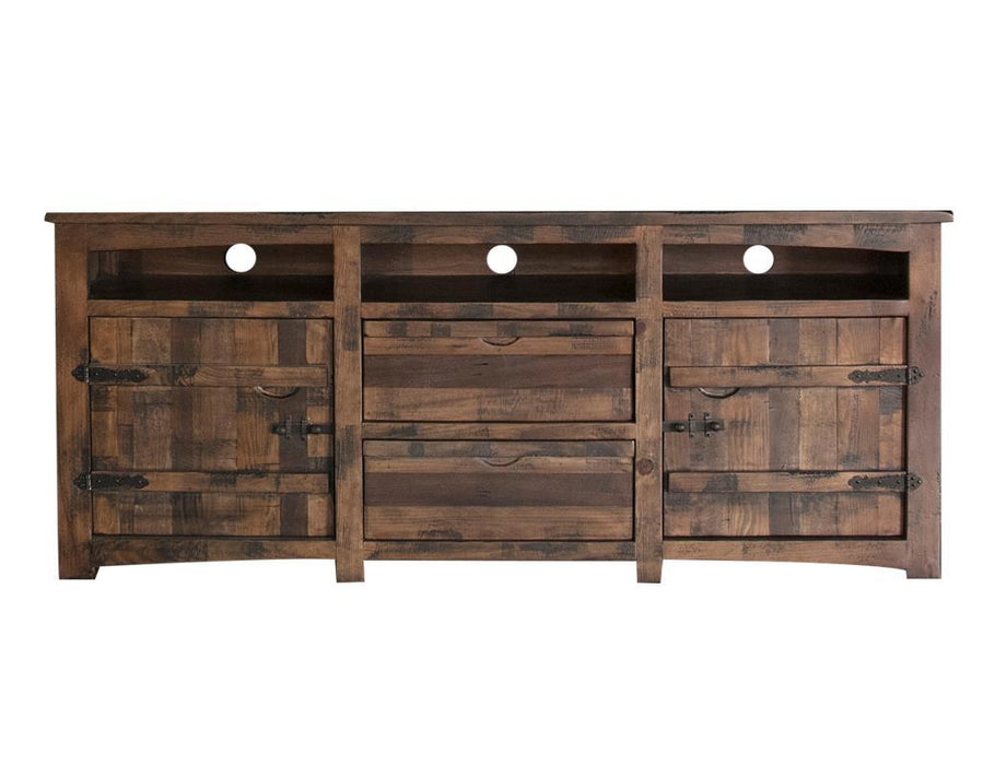 Mezcal 80" TV Stand w/2 Doors, 2 Drawer and 3 shelves image