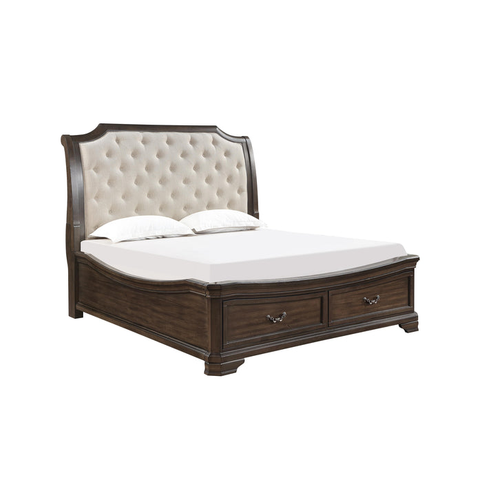 LYNDHURST 6''6" / 6''0" K HEADBOARD- WALNUT