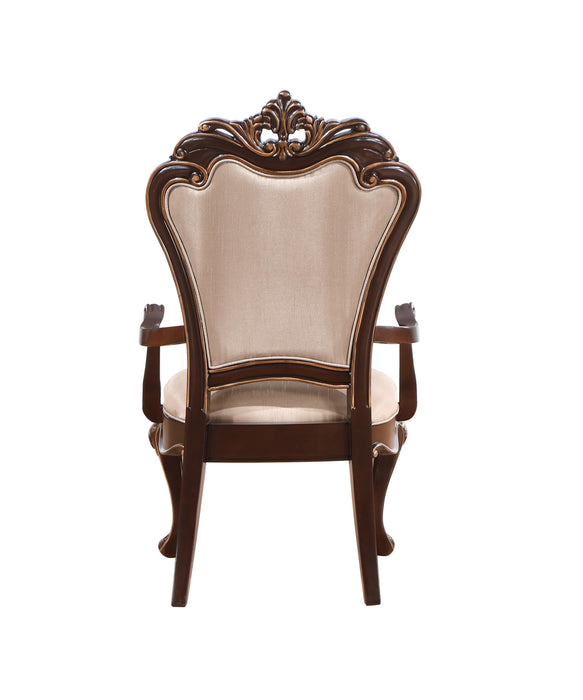 CONSTANTINE ARM CHAIR-CHERRY (2 PER CARTON)