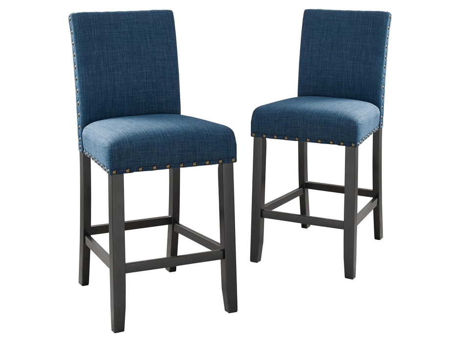 CRISPIN MARINE BLUE COUNTER CHAIR- (2/Ctn) image