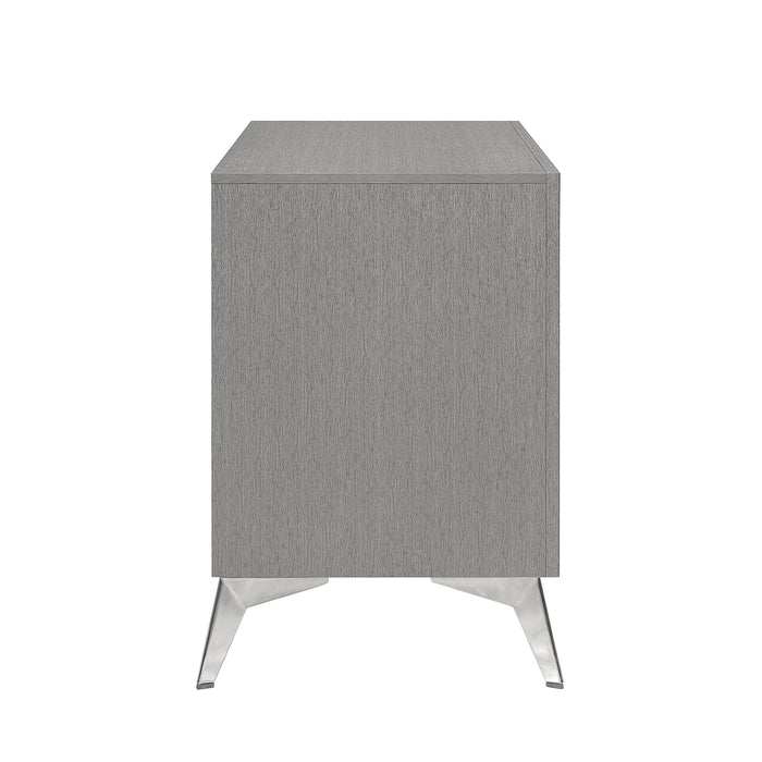 HUXLEY NIGHTSTAND-GRAY